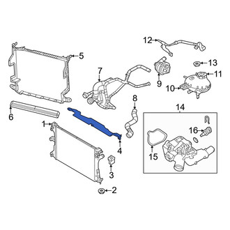 Jeep OE - Radiator Air Seal