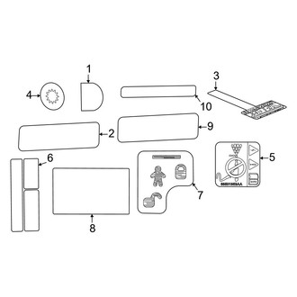 Jeep OE - Information Labels - Labels