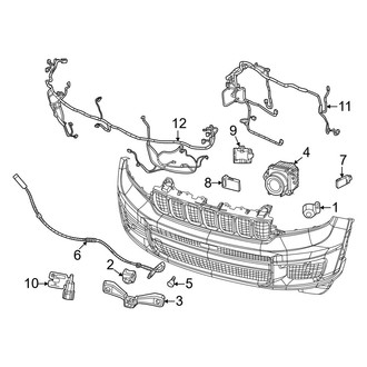Jeep OE - Front Bumper & Grille - Electrical Components