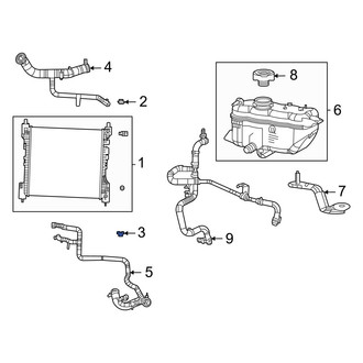 Jeep OE - Lower Radiator Insulator