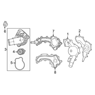 Jeep OE - Cooling - Water Pump (3.6L)