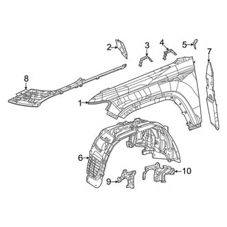 Jeep OE - Fender & Components