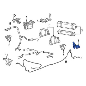Jeep OE - Rear Right Suspension Ride Height Sensor