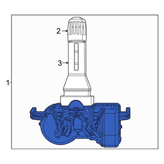 Jeep OE - Tire Pressure Monitoring System (TPMS) Sensor