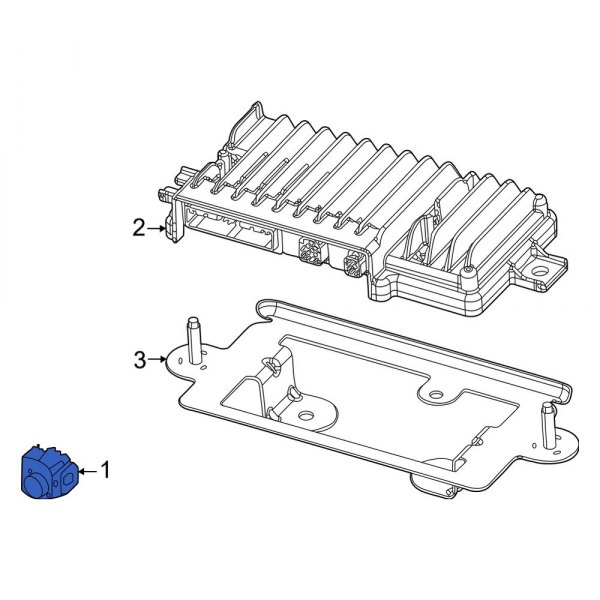Jeep OE 6PG85TZZAA Front Parking Aid Sensor