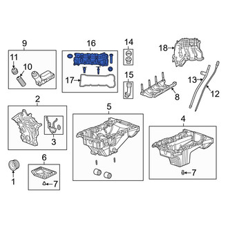 Jeep OE - Left Engine Valve Cover