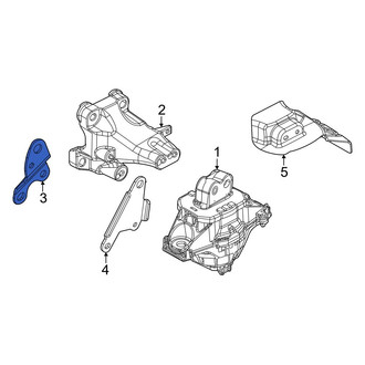 Jeep OE - Left Engine Mount Bracket