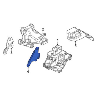 Jeep OE - Left Engine Mount Bracket