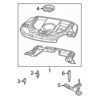 Jeep OE - Engine Appearance Cover