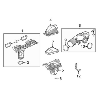 Jeep OE - Engine - Air Inlet (5.7L)