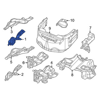 Jeep OE - Floor Pan Heat Shield