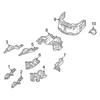 Jeep OE - Exhaust System - Heat Shields (5.7L)