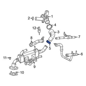 Jeep OE - Exhaust Gas Recirculation (EGR) Tube Clamp