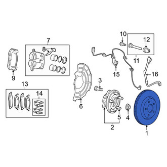 Jeep OE - Front Disc Brake Rotor