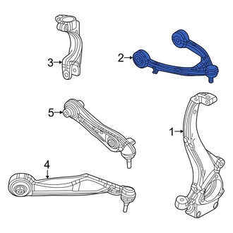 Jeep OE - Front Left Upper Suspension Control Arm