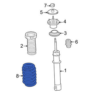Jeep OE - Front Coil Spring