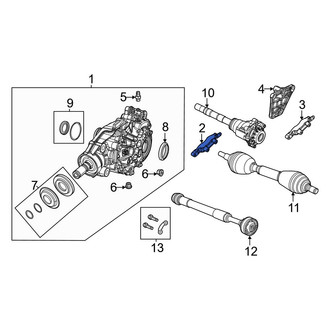 Jeep OE - Differential Housing Bracket