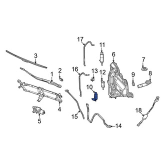 Jeep OE - Windshield Washer Pump