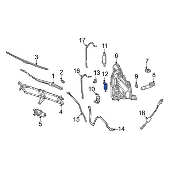 Jeep OE - Headlight Washer Pump