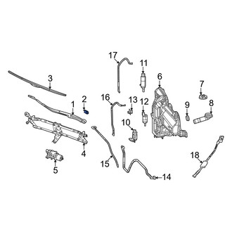 Jeep OE - Wiper Arm Cap