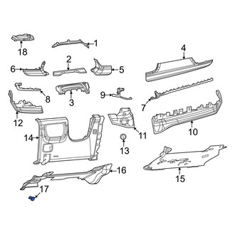 Jeep OE - Center Courtesy Light