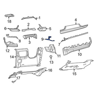 Jeep OE - Center Courtesy Light