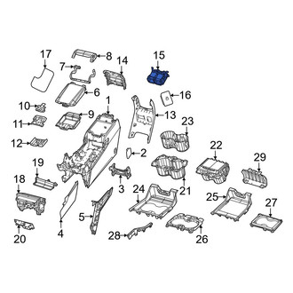 Jeep OE - Console Air Vent