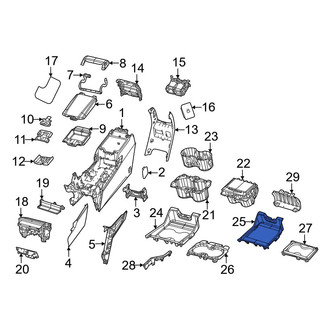 Jeep OE - Center Console Trim Panel