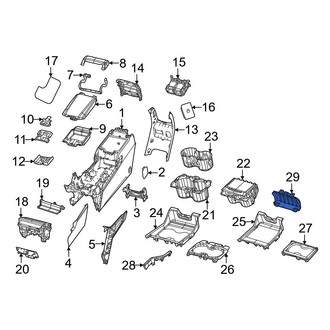 Jeep OE - Front Console Coin Holder
