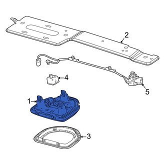 Jeep OE - Rear Upper Overhead Console