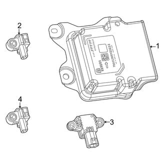 Jeep OE - Restraint Systems - Air Bag Components (Modules & Sensors)