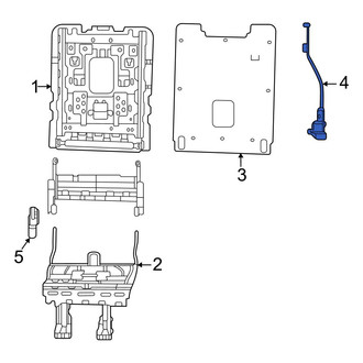 Jeep OE - Rear Seat Flex Cable