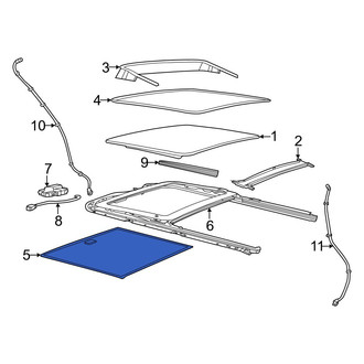 Jeep OE - Sunroof Cover