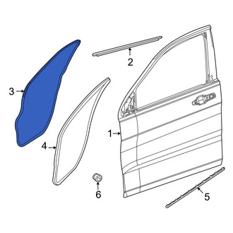 Jeep OE - Front Left Outer Door Seal