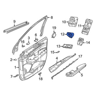 Jeep OE - Front Right Power Seat Switch