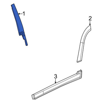 Jeep OE - Rear Right Door Applique