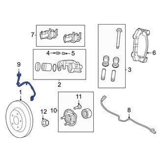 Jeep OE - Rear Left Brake Hydraulic Hose