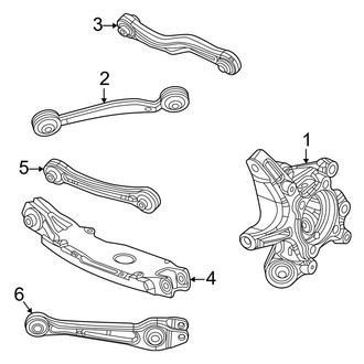 Jeep OE - Rear Suspension - Suspension Components