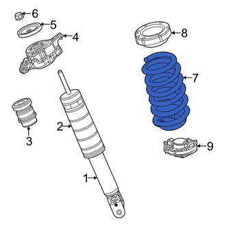 Jeep OE - Rear Coil Spring