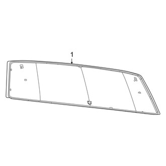 Jeep OE - Lift Gate - Glass