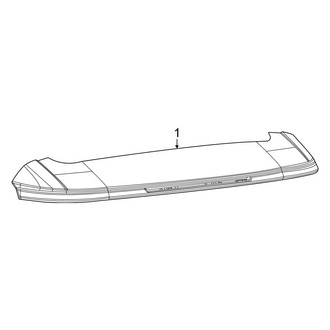 Jeep OE - Lift Gate - Spoiler