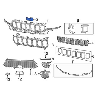 Jeep OE - Front Grille Molding