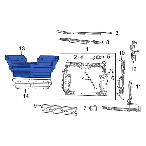 Radiator Shutter Assembly