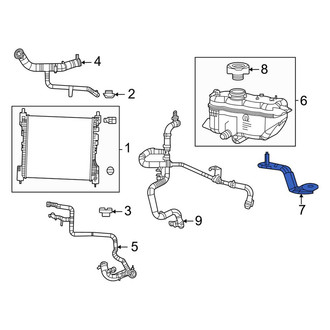 Jeep OE - Engine Coolant Reservoir Bracket