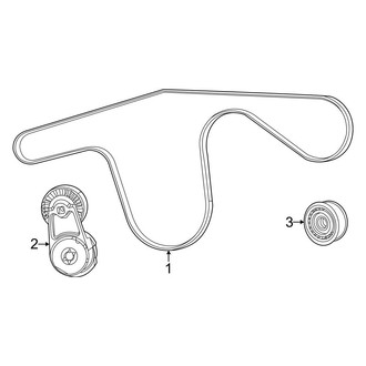 Jeep OE - Cooling - Belts & Pulleys (3.6L)