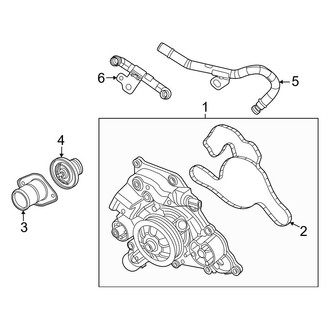Jeep OE - Cooling - Water Pump (5.7L)