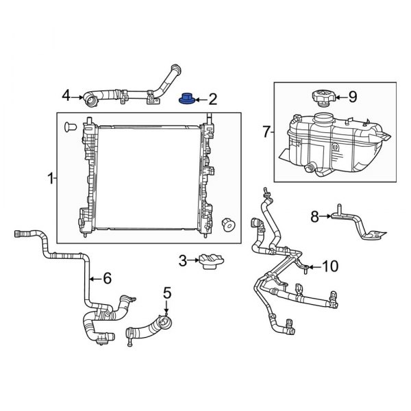 Radiator Insulator