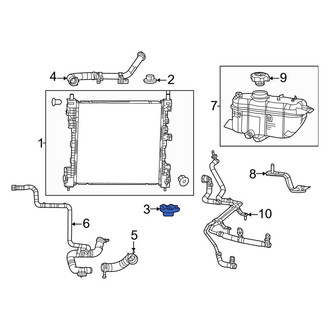 Jeep OE - Lower Radiator Insulator