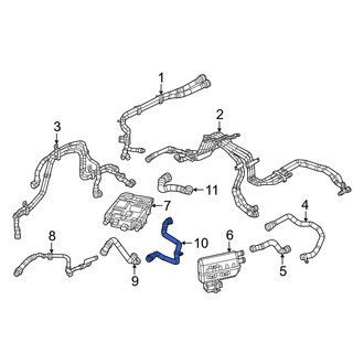 Jeep OE - Drive Motor Battery Pack Coolant Hose