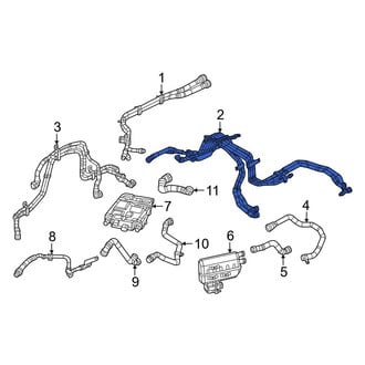 Jeep OE - Drive Motor Battery Pack Coolant Hose